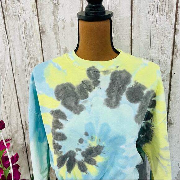 BDG / Urban Outfitters - NWT Tie Dye Cropped Sweater - Picture 4 of 12